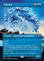Subtlety (Borderless Alternate Art) [Modern Horizons 2] | Good Games North