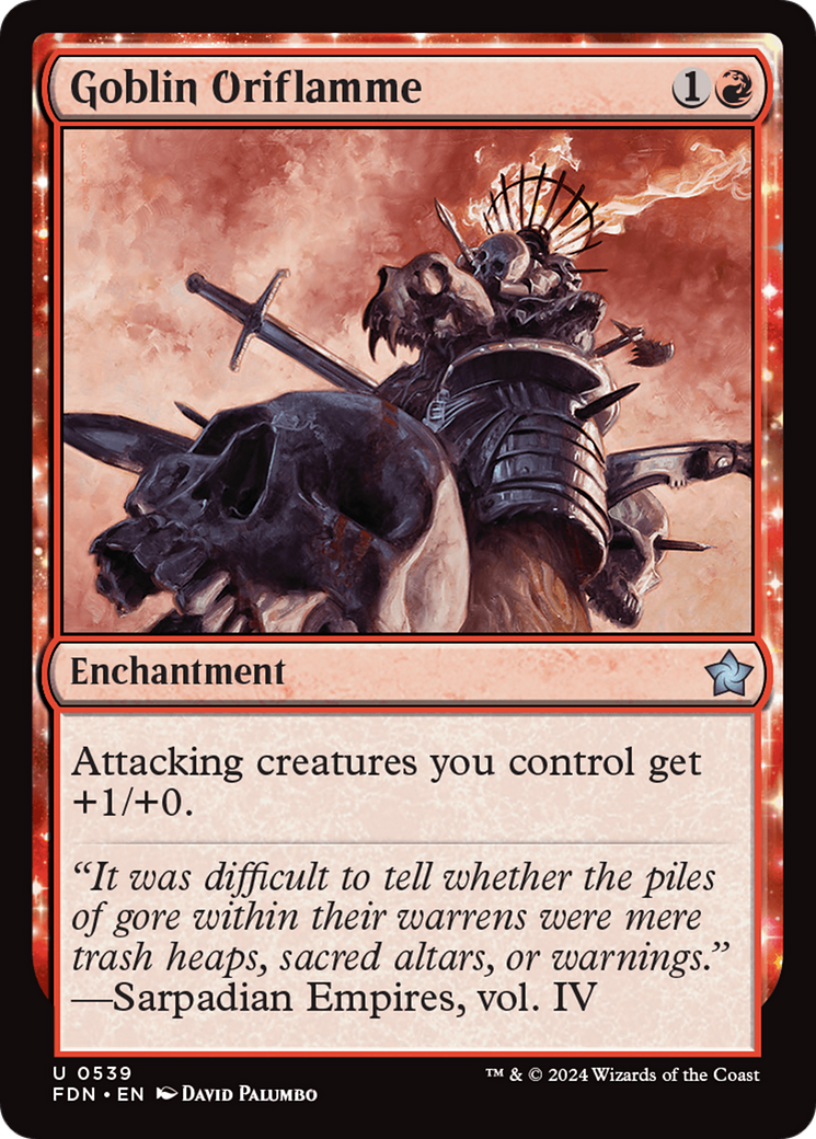 Goblin Oriflamme [Foundations] | Good Games North