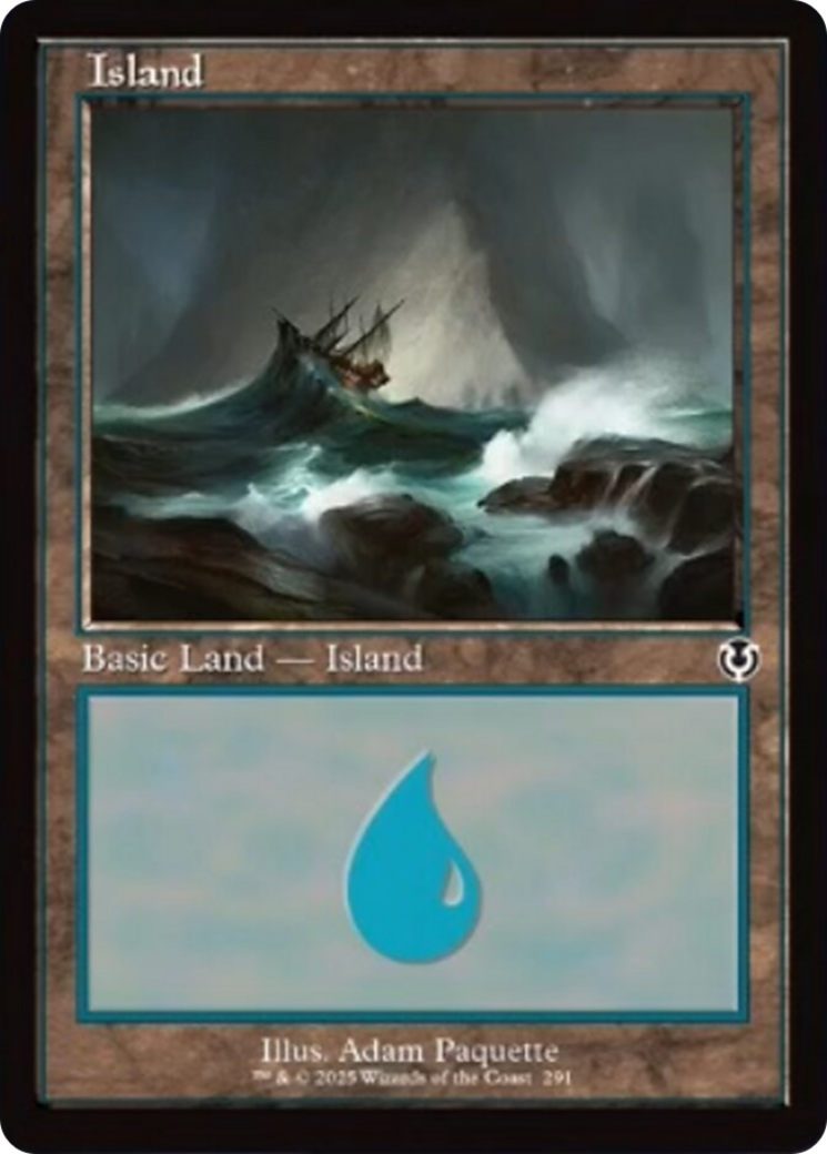 Island (291) (Retro Frame) [Innistrad Remastered] | Good Games North