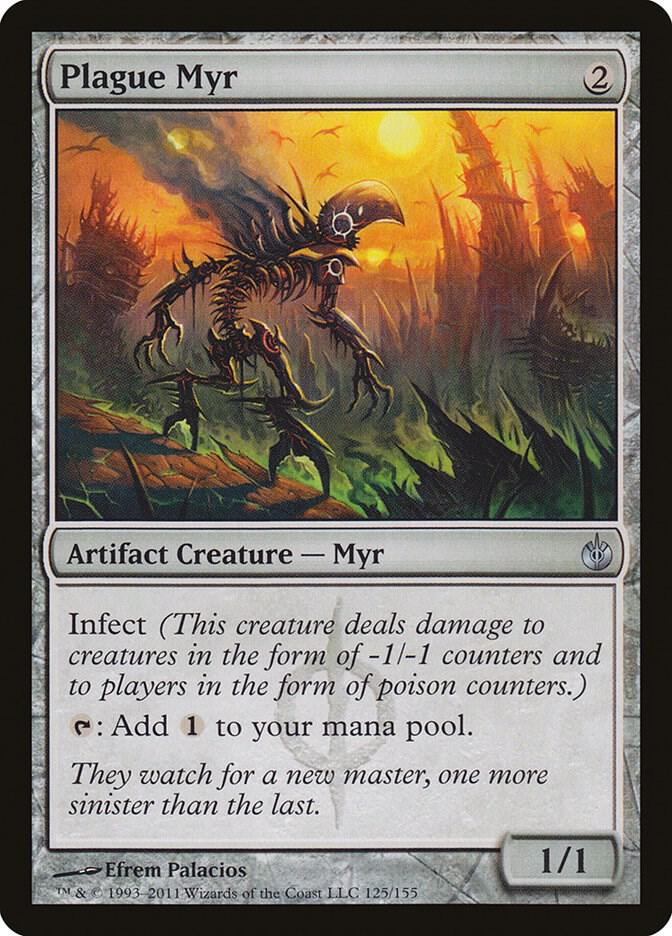 Plague Myr (Mirrodin Besieged)  | Good Games North