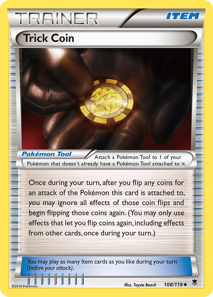 Trick Coin (108/119) [XY: Phantom Forces] | Good Games North