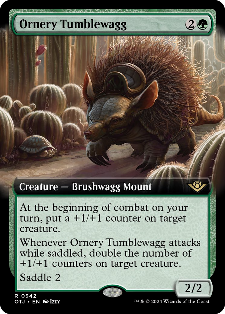 Ornery Tumblewagg (Extended Art) [Outlaws of Thunder Junction] | Good Games North