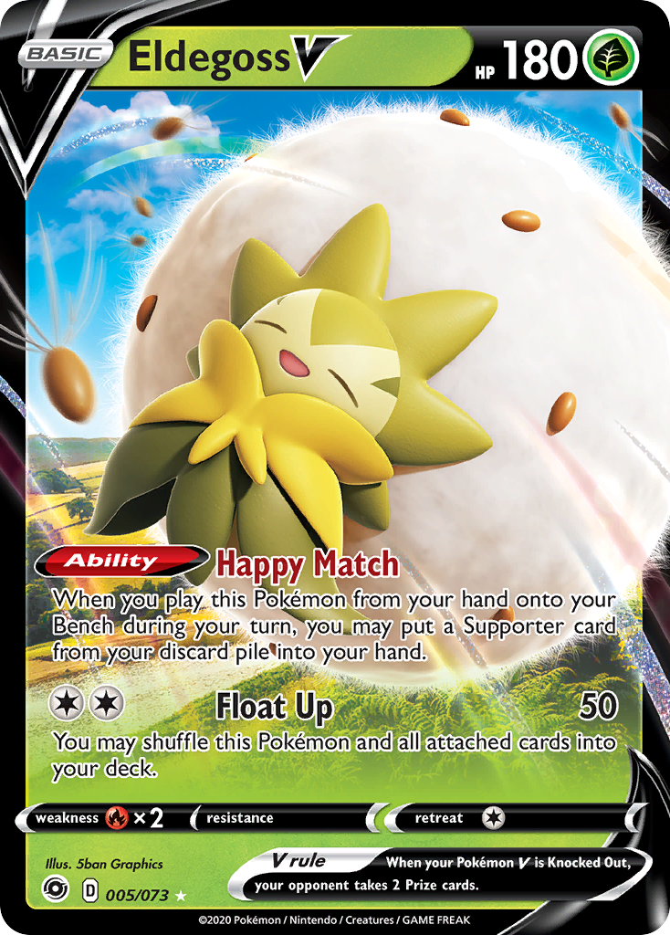 Eldegoss V (005/073) [Sword & Shield: Champion's Path] | Good Games North