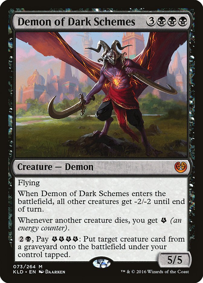 Demon of Dark Schemes [Kaladesh] | Good Games North