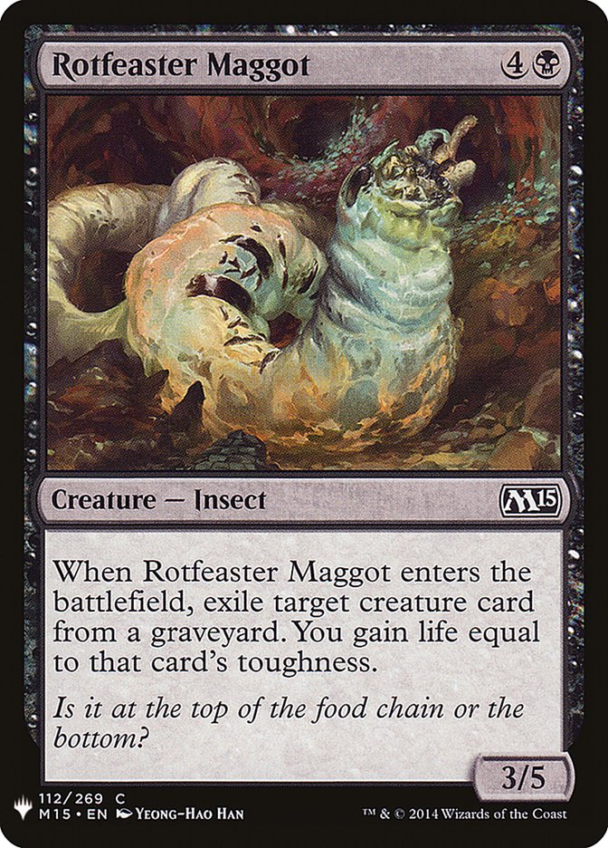 Rotfeaster Maggot [Mystery Booster] | Good Games North