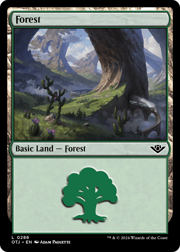 Forest (0286) [Outlaws of Thunder Junction] | Good Games North
