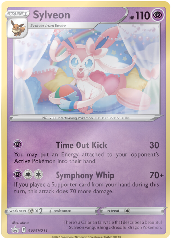 Sylveon (SWSH211) [Sword & Shield: Black Star Promos] | Good Games North