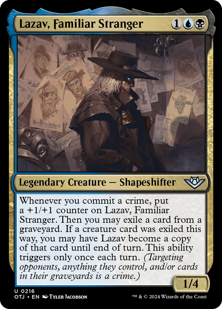 Lazav, Familiar Stranger [Outlaws of Thunder Junction] | Good Games North