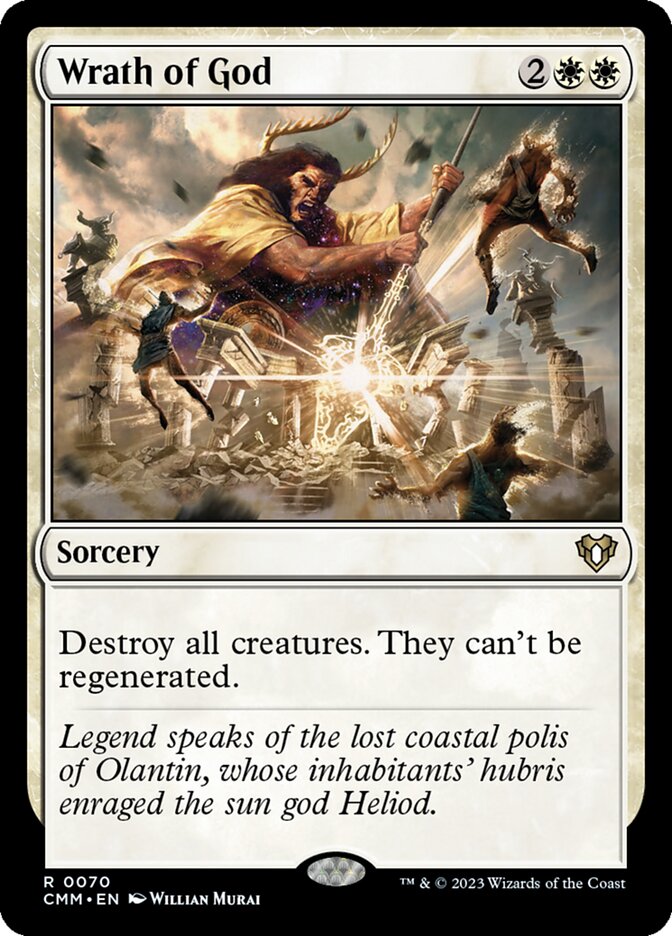 Wrath of God 70/451 (Commander Masters)  | Good Games North