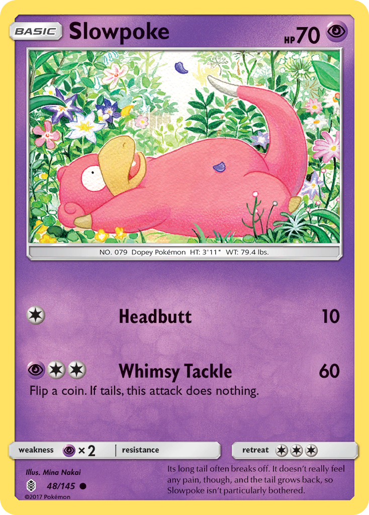 Slowpoke (48/145) [Sun & Moon: Guardians Rising] | Good Games North