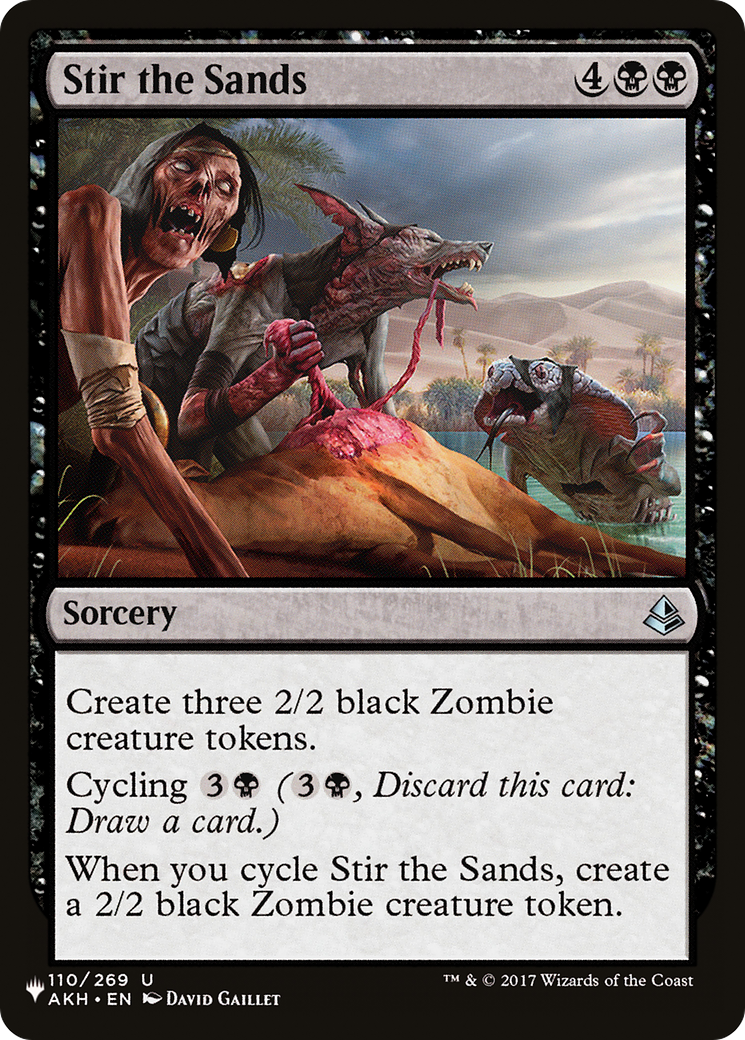 Stir the Sands [The List] | Good Games North
