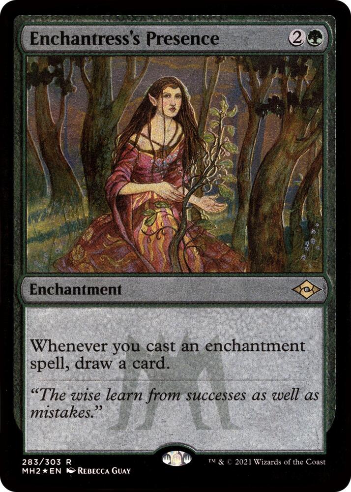 Enchantresss Presence Foil Etched (Modern Horizons 2)  - Foil | Good Games North