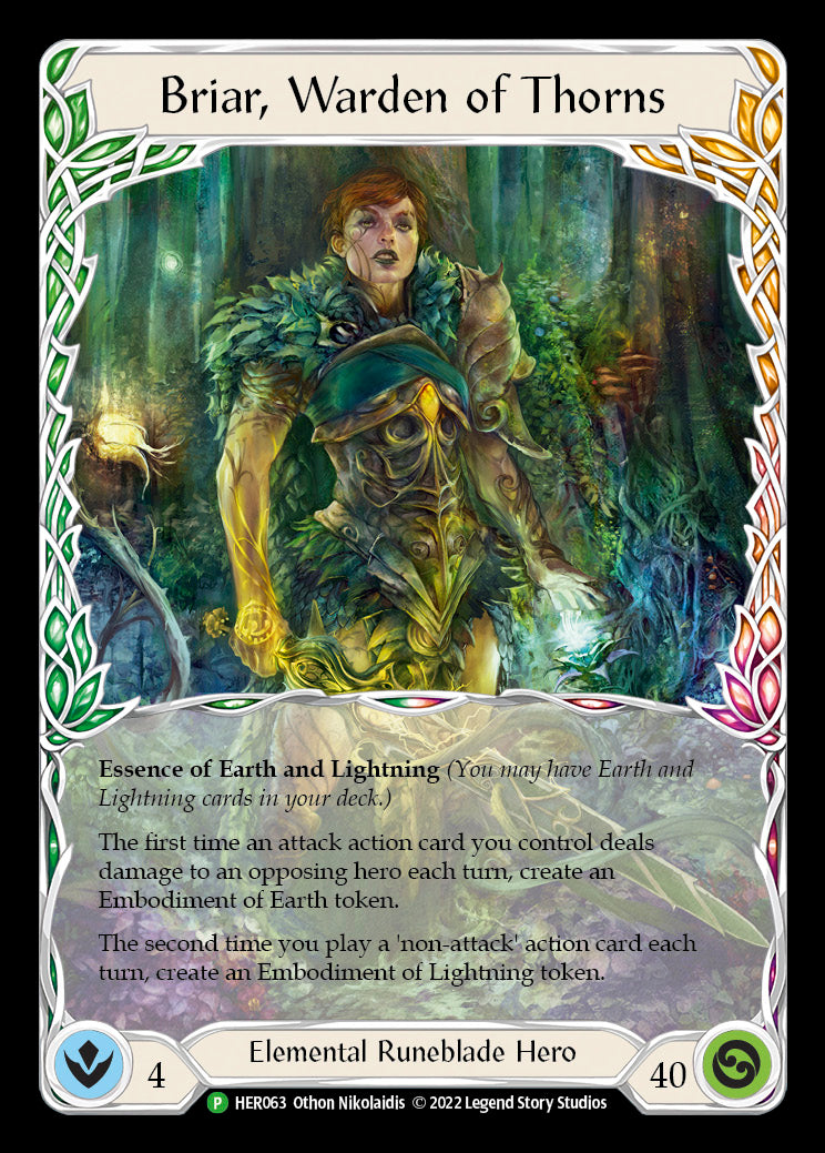 Briar, Warden of Thorns [HER063] (Promo)  Cold Foil | Good Games North