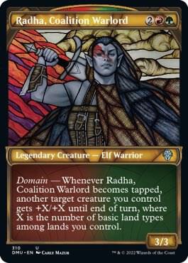 Radha Coalition Warlord Showcase (Dominaria United)  - Foil | Good Games North