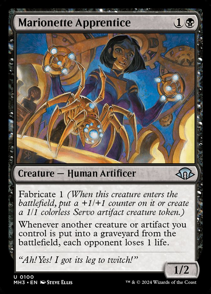Marionette Apprentice (Modern Horizons 3)  | Good Games North