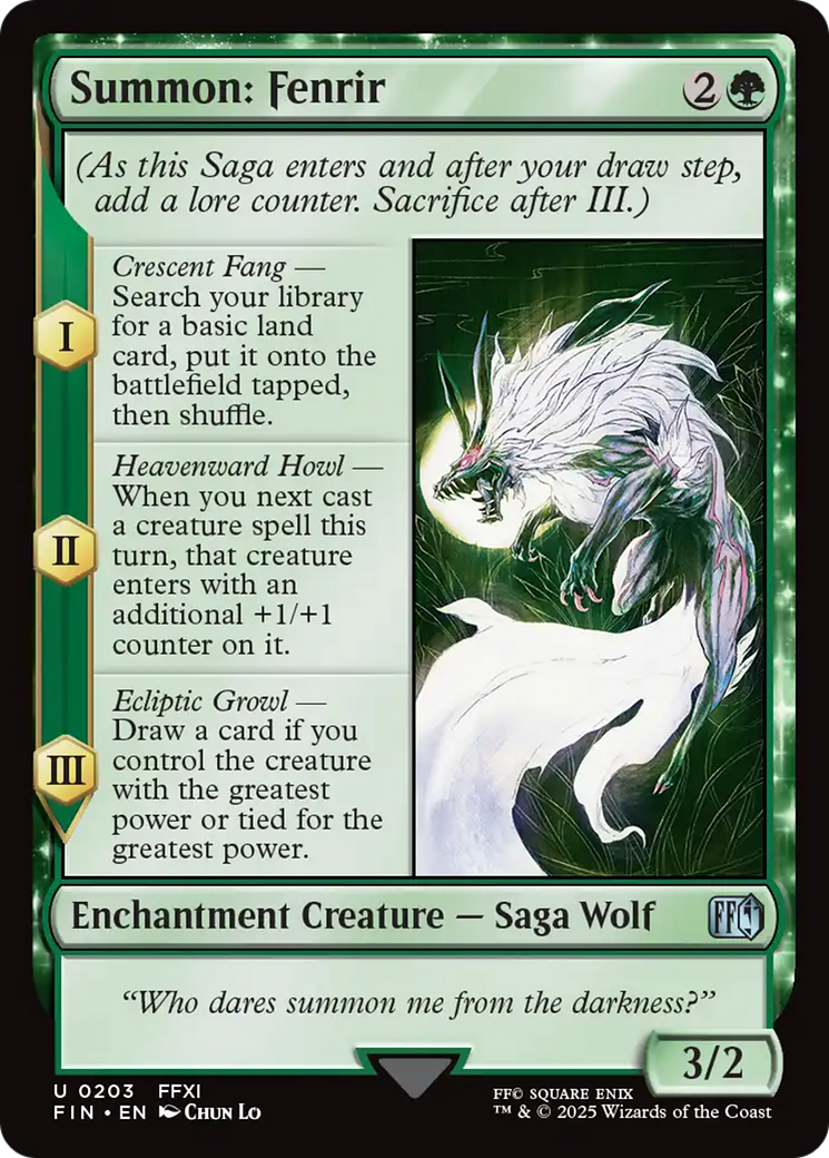 Summon: Fenrir [FINAL FANTASY] | Good Games North