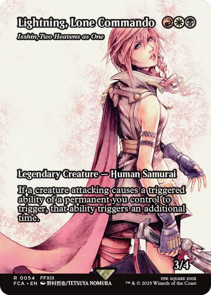 Lightning Lone Commando Isshin Two Heavens as One Showcase (FINAL FANTASY: Through the Ages)  | Good Games North
