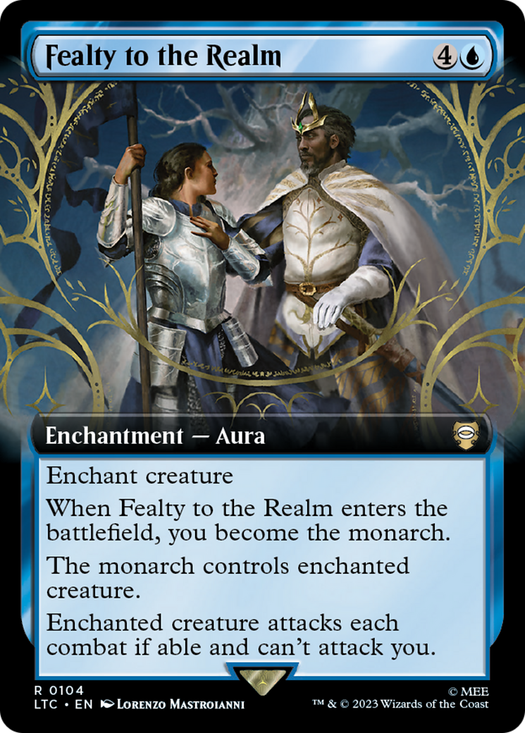 Fealty to the Realm (Extended Art) [The Lord of the Rings: Tales of Middle-Earth Commander] | Good Games North
