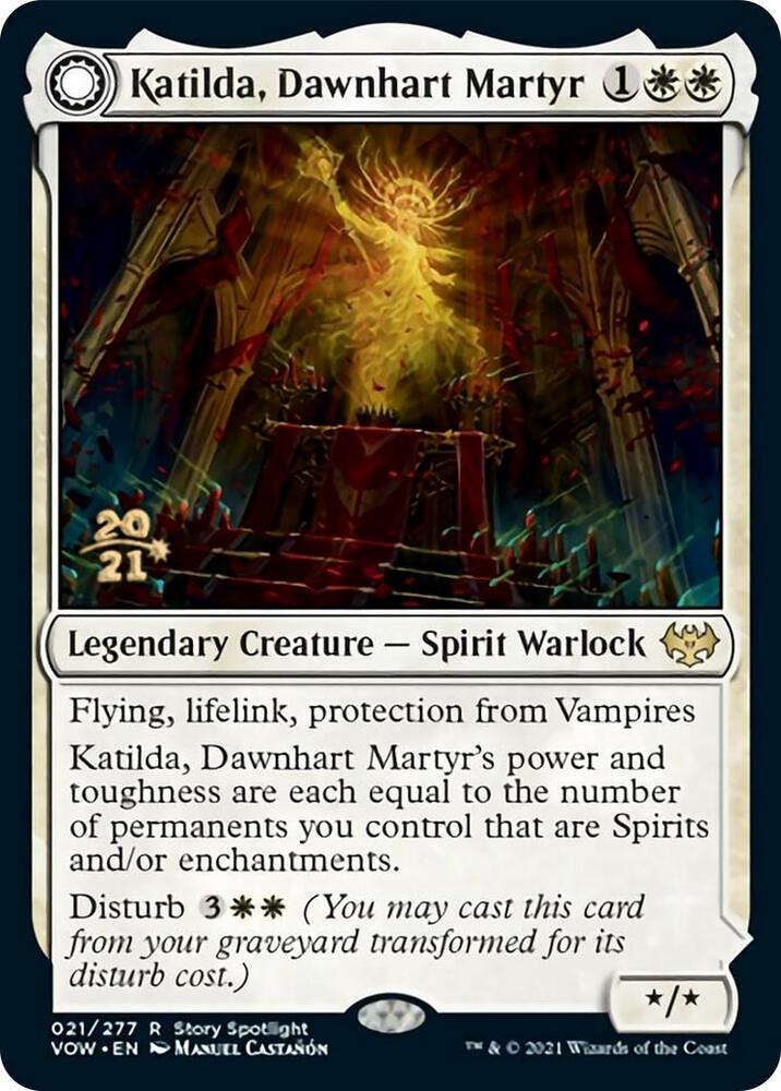 Katilda Dawnhart Martyr (Prerelease Cards)  - Foil | Good Games North