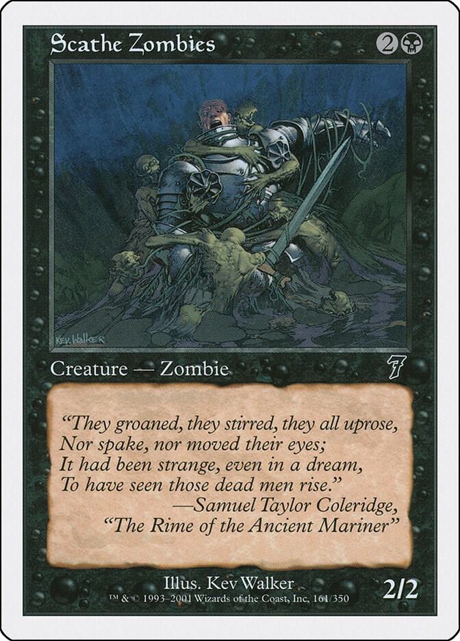 Scathe Zombies (7th Edition)  - Foil | Good Games North