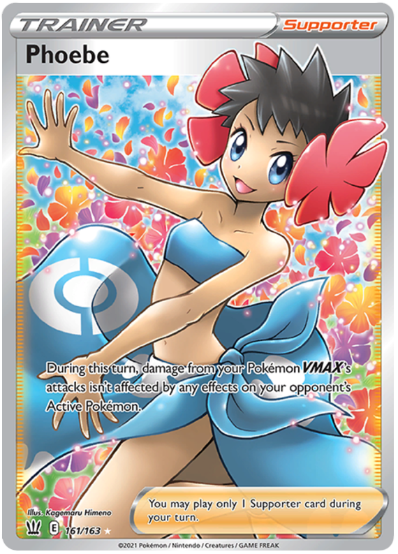 Phoebe (161/163) [Sword & Shield: Battle Styles] | Good Games North
