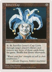 Jester's Cap (Oversized) [Oversize Cards] | Good Games North