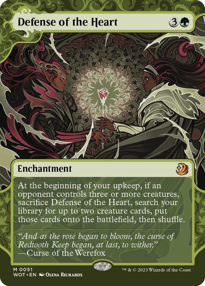 Defense of the Heart (Wilds of Eldraine: Enchanting Tales)  - Foil | Good Games North