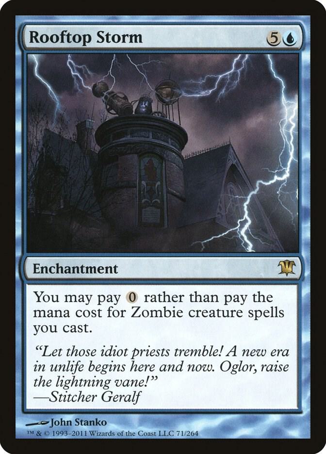 Rooftop Storm 71 (Innistrad)  | Good Games North