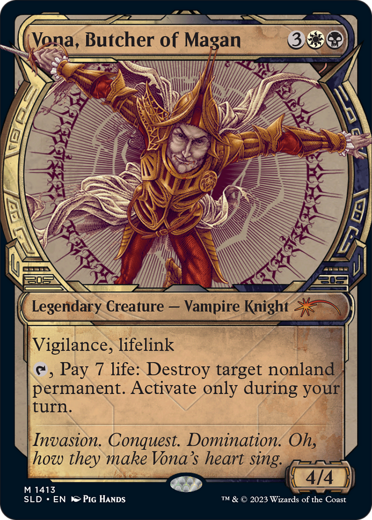 Vona, Butcher of Magan (Rainbow Foil) [Secret Lair Drop Series] | Good Games North