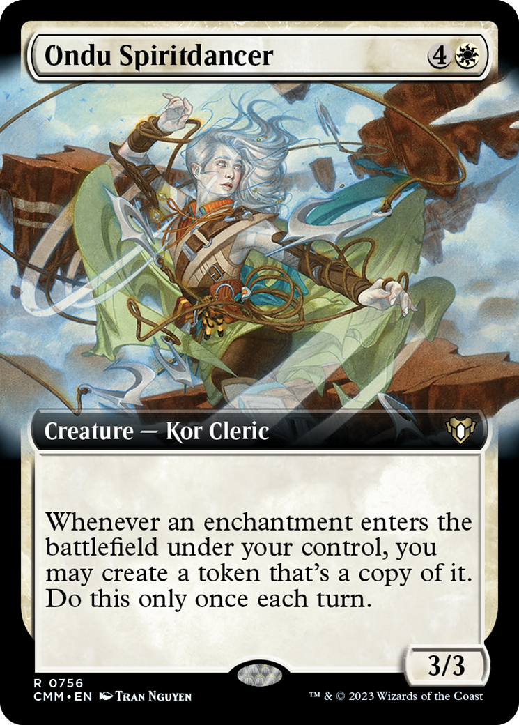 Ondu Spiritdancer (Extended Art) [Commander Masters] | Good Games North