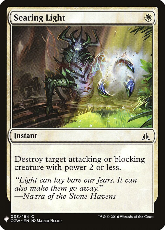 Searing Light [Mystery Booster] | Good Games North