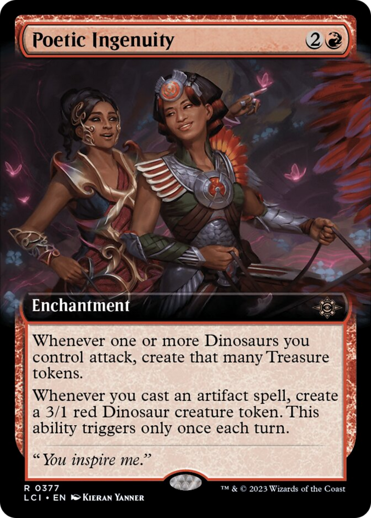 Poetic Ingenuity (Extended Art) [The Lost Caverns of Ixalan] | Good Games North