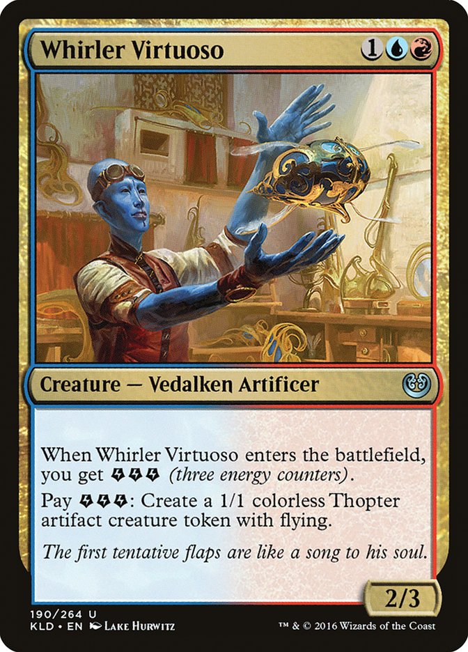 Whirler Virtuoso [Kaladesh] | Good Games North