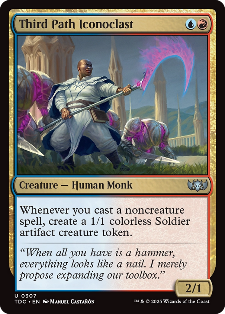 Third Path Iconoclast [Tarkir: Dragonstorm Commander] | Good Games North