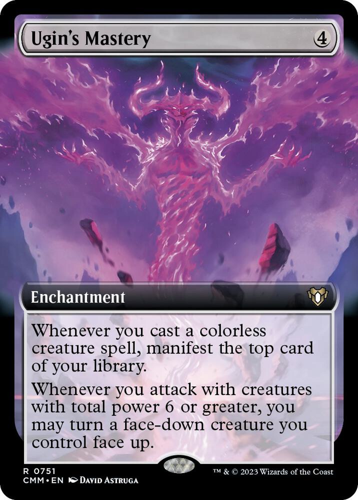 Ugins Mastery Extended Art (Commander Masters)  - Foil | Good Games North