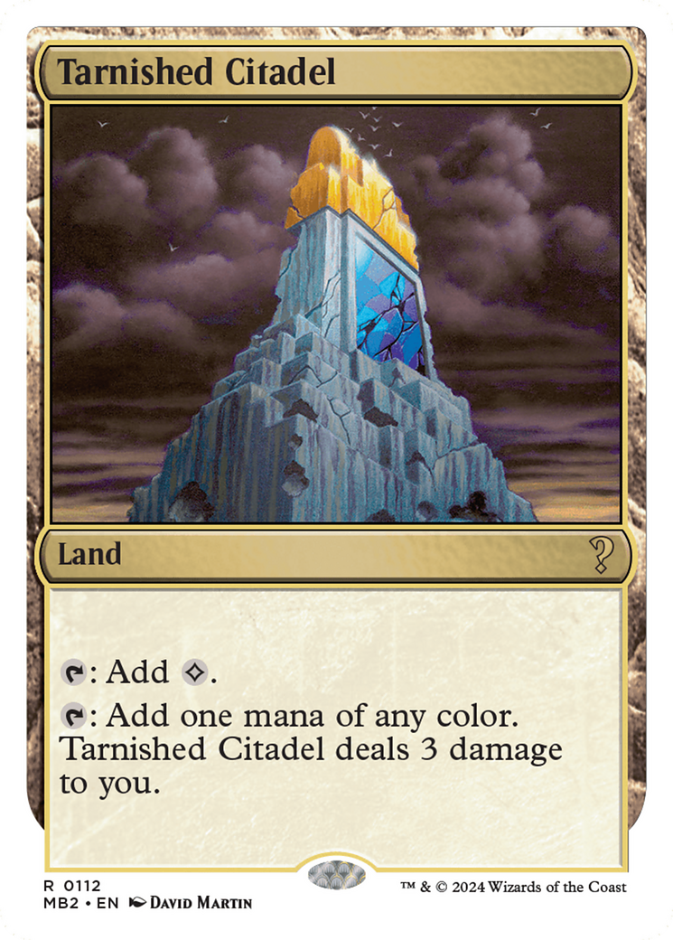 Tarnished Citadel (White Border) [Mystery Booster 2] | Good Games North