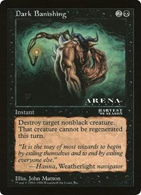 Dark Banishing (Oversized) [Oversize Cards] | Good Games North