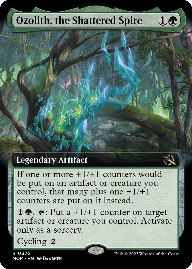 Ozolith the Shattered Spire Extended Art (March of the Machine)  | Good Games North
