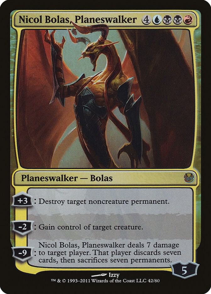 Nicol Bolas Planeswalker (Duel Decks: Ajani vs. Nicol Bolas)  - Foil | Good Games North