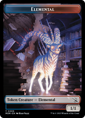 Elemental (9) // Spirit (14) Double-Sided Token [March of the Machine Tokens] | Good Games North