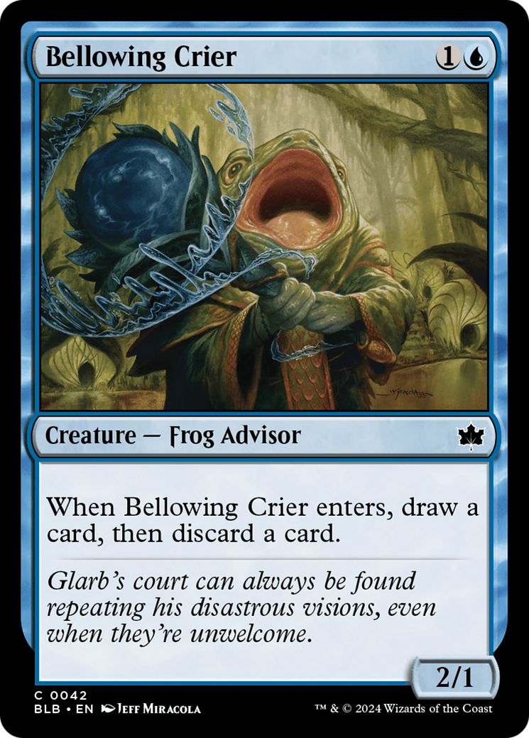 Bellowing Crier [Bloomburrow] | Good Games North