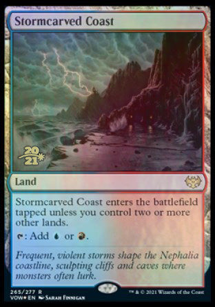 Stormcarved Coast [Innistrad: Crimson Vow Prerelease Promos] | Good Games North