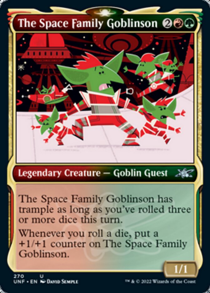 The Space Family Goblinson (Showcase) [Unfinity] | Good Games North
