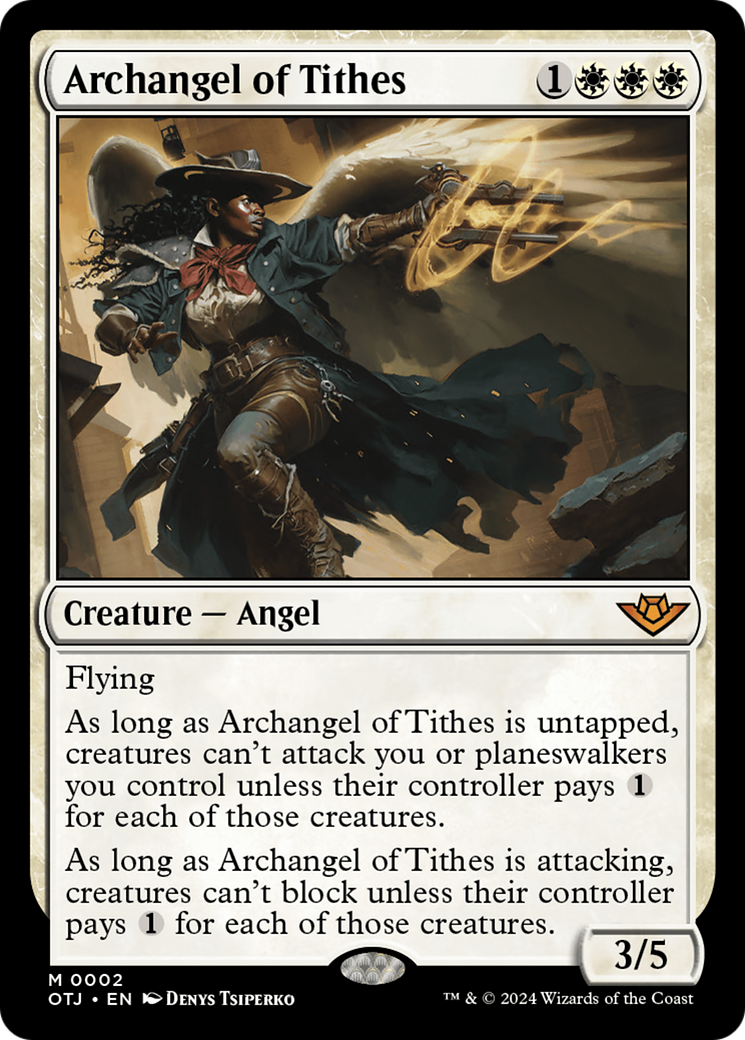 Archangel of Tithes [Outlaws of Thunder Junction] | Good Games North