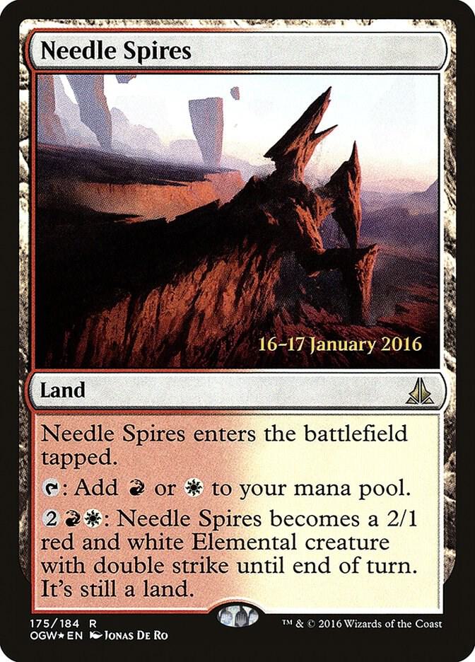Needle Spires (Prerelease Cards)  - Foil | Good Games North