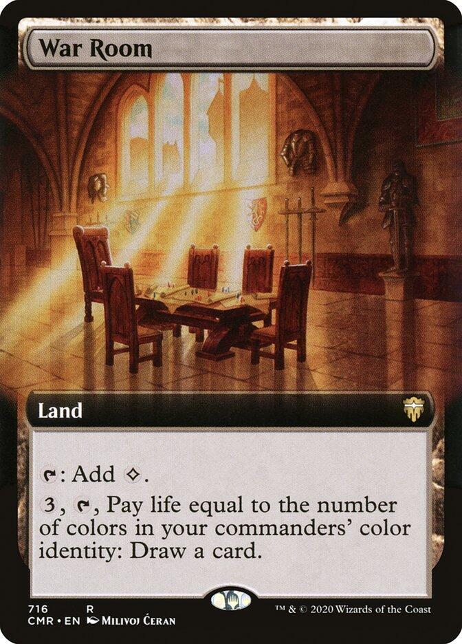 War Room Extended Art (Commander Legends)  - undefined | Good Games North