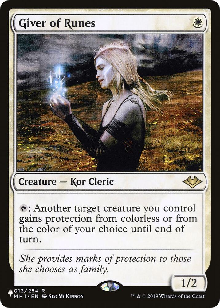 Giver of Runes (The List Reprints)  | Good Games North
