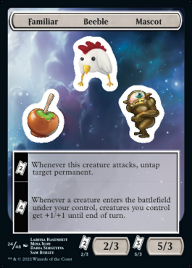 Familiar Beeble Mascot [Unfinity Stickers] | Good Games North