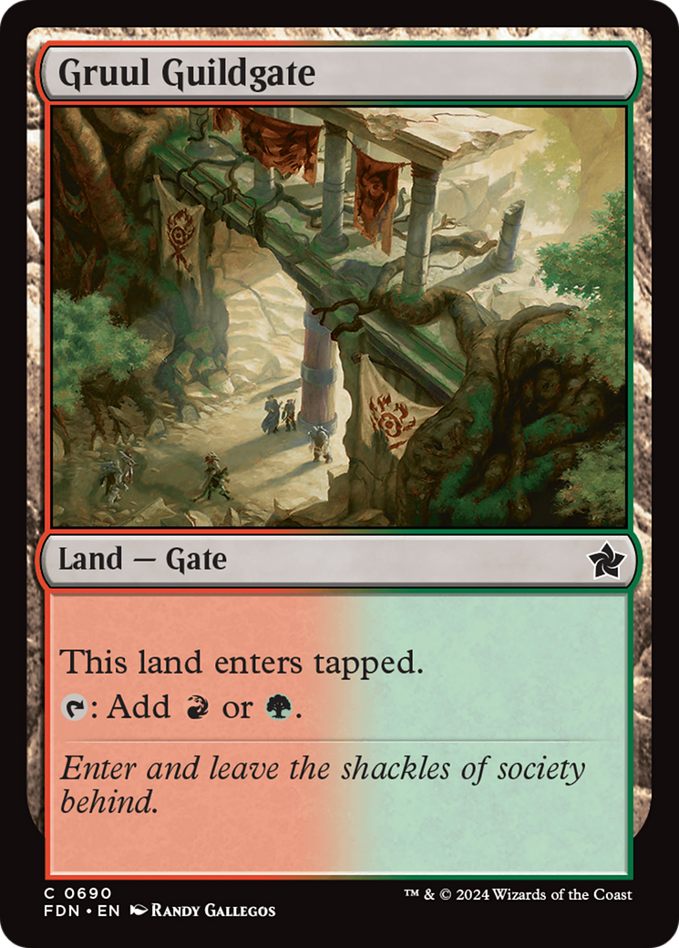 Gruul Guildgate [Foundations] | Good Games North