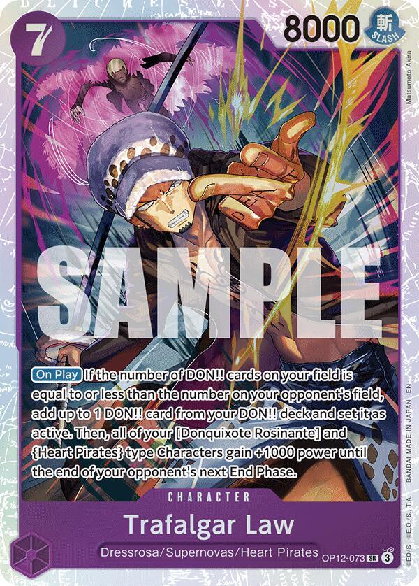 Trafalgar Law OP12-073 (Legacy of the Master)  - Foil | Good Games North